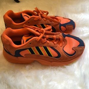 Orange Adidas Dad sneakers men’s 7.5